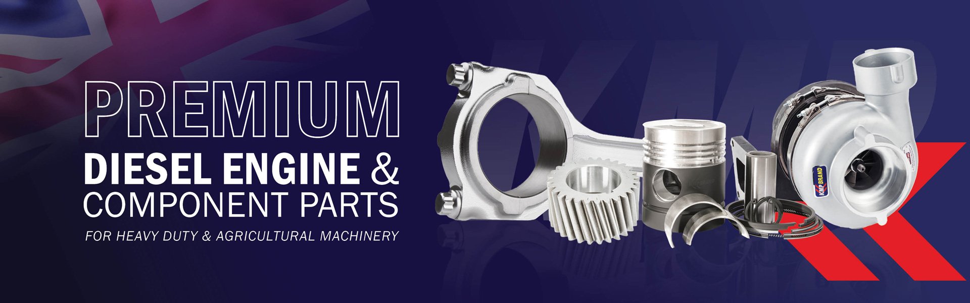 KMP premium diesel engine and component parts